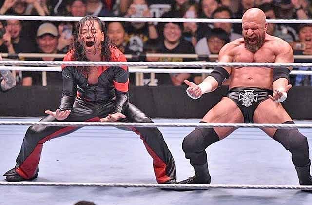 Despite being a heel in the USA, Shinsuke Nakamura received a hero's welcome in Japan this year, and even teamed up with Triple H.